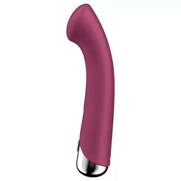 Satisfyer Spinning G-Spot 1 - pyöriväpääinen G-pistevibraattori (punainen)