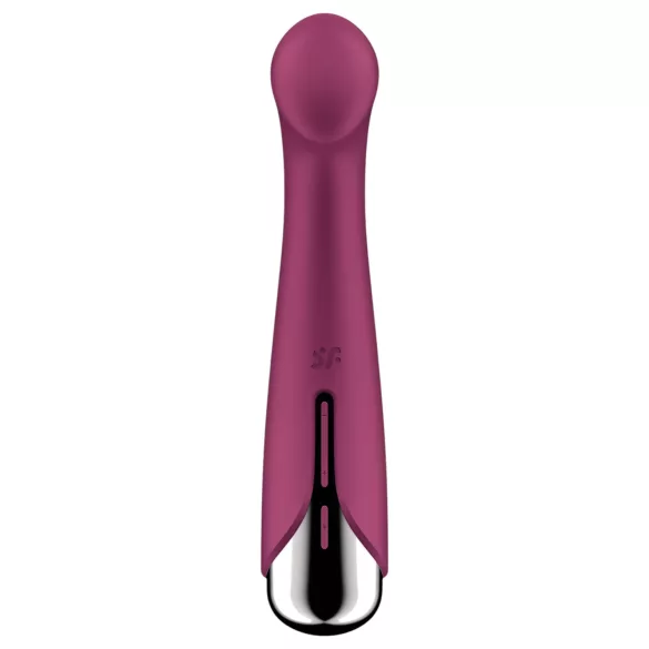 Satisfyer Spinning G-Spot 1 - pyöriväpääinen G-pistevibraattori (punainen)