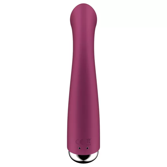 Satisfyer Spinning G-Spot 1 - pyöriväpääinen G-pistevibraattori (punainen)
