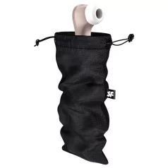 Satisfyer - säilytyspussi keskikoko - musta - diskreetti