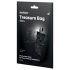Satisfyer Treasure Bag L - säilytyslaukku - keskikokoinen (musta)
