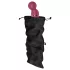 Satisfyer Treasure Bag XL - huomaamaton säilytyspussi - suuri (musta)