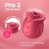 Satisfyer Pro 2 Rose Classic - Ilmapulsaattori klitorikselle (punainen)