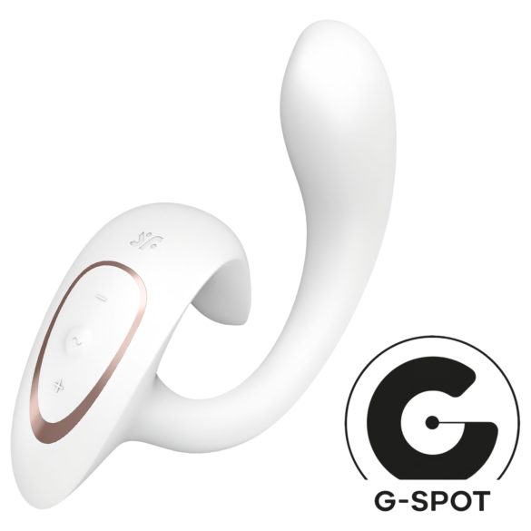 Satisfyer G for Goddess 1 - klitoris- ja G-pistevibraattori (valkoinen)