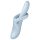 Satisfyer Heat Flex 4 - Lämpöä tuova klitoriskiihotin (hopea)