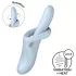 Satisfyer Heat Flex 4 - lämmittävä klitoriskiihotin varrella (sininen)