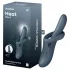 Satisfyer Heat Flex 4 - lämmittävä klitoriskiihotinvarrellinen vibraattori (harmaa)