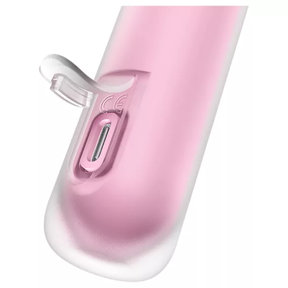 Satisfyer First Kiss - ilmapulssilla toimiva klitoriskiihotin (vaaleanpunainen)