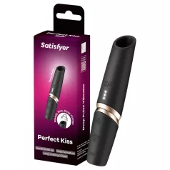 Satisfyer - huulipunavibraattori - musta
