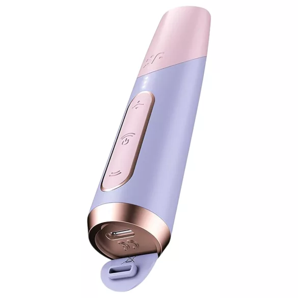Satisfyer Bold Kiss - klitoriskiihotin ilmanpaineella - värisevä - pinkki