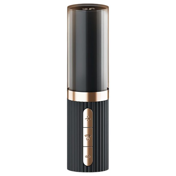 Satisfyer Deep Kiss - klitoriskiihotin imu ja värinä - musta