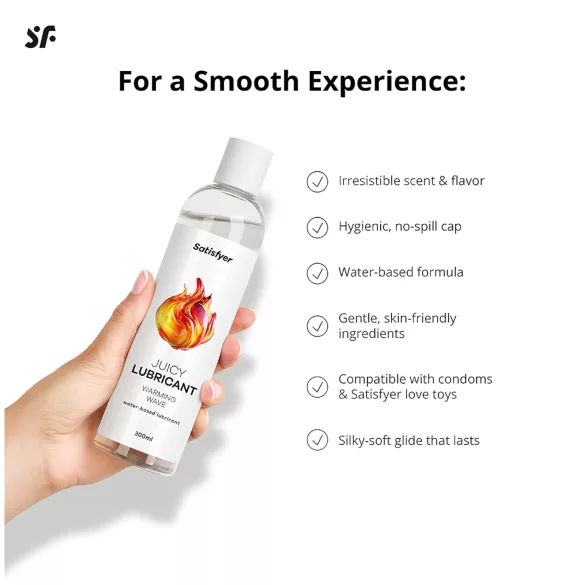 Satisfyer - liukuvoide lämmittävä - 300ml