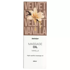 Satisfyer - hierontaöljy - vanilja - 250 ml