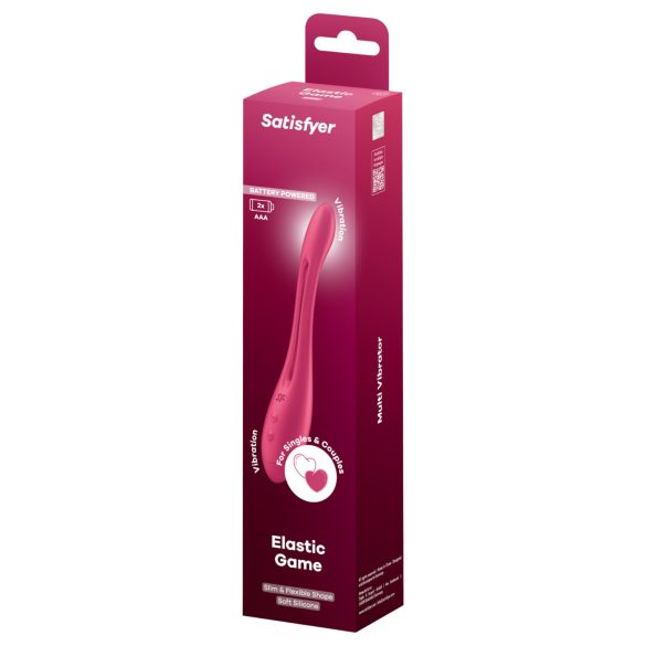 Satisfyer - parivibraattori - taipuisa - pinkki