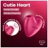 Satisfyer Cutie Heart - klitoriskiihotin ilman aallot - pinkki