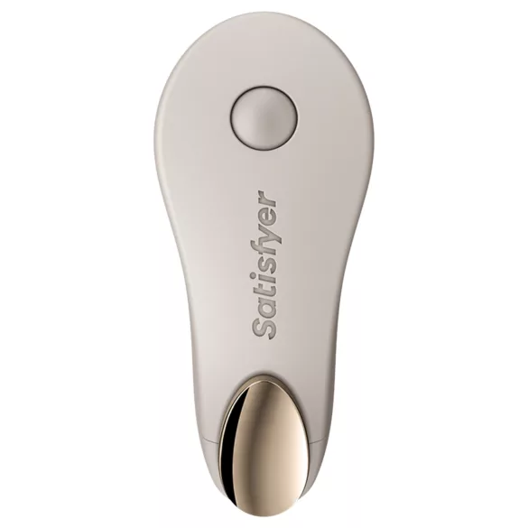 Satisfyer Little Secret - käytettävä pikkuhousuvibraattori (valkoinen)