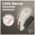 Satisfyer Little Secret - käytettävä pikkuhousuvibraattori (valkoinen)