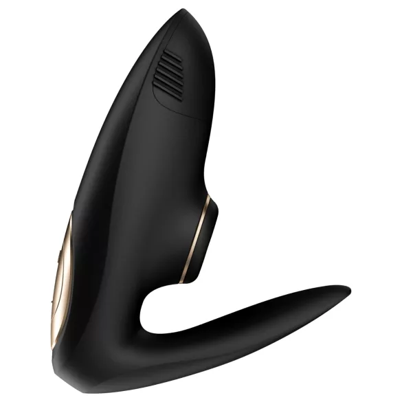 Satisfyer Pro 4 Couples - parivibraattori ilmapulsseilla - musta