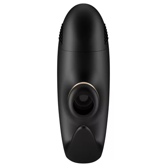 Satisfyer Pro 4 Couples - parivibraattori ilmapulsseilla - musta
