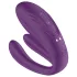 Mrow - pariskuntavibraattori - vesitiivis, 3 moottoria - ladattava, violetti