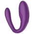 Mrow - pariskuntavibraattori - vesitiivis, 3 moottoria - ladattava, violetti