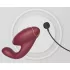 Womanizer Duo 2 - G-piste ja klitoriskiihotin - ladattava vibraattori - punainen