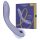 Womanizer OG - Ladattava 2in1 G-pistevibraattori ilmanpaineaalloilla (violetti)