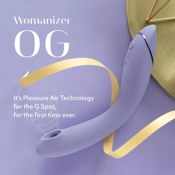 Womanizer OG - G-piste vibraattori ja imulaite - ladattava - violetti