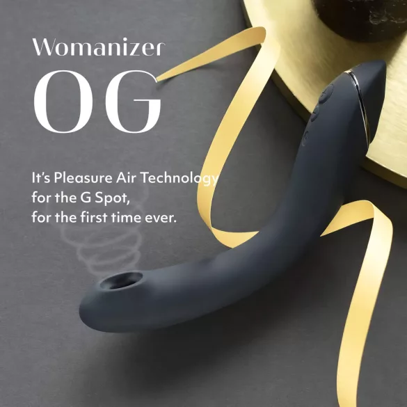 Womanizer OG - klitoriskiihotin ja vibraattori - akku - musta