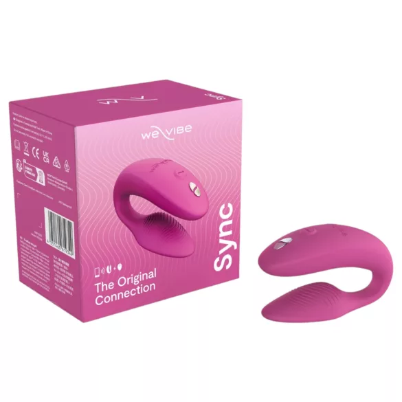 We-Vibe Sync - sovelluksella ja kaukosäätimellä ohjattava parivibraattori (vaaleanpunainen)