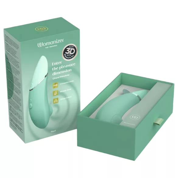 Womanizer Next - ladattava, ilmalla pulsoiva klitoriskiihotin (salvia)