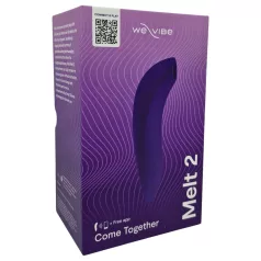   We-Vibe Melt 2 - älykkäästi ohjattava klitoriskiihotin - lila