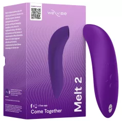   We-Vibe Melt 2 - Sovelluksella ohjattava paineaaltoklustimulaattori (violetti)