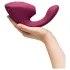 Womanizer Next Duo - 2-in-1 G-pistevibraattori (vaaleanpunainen)
