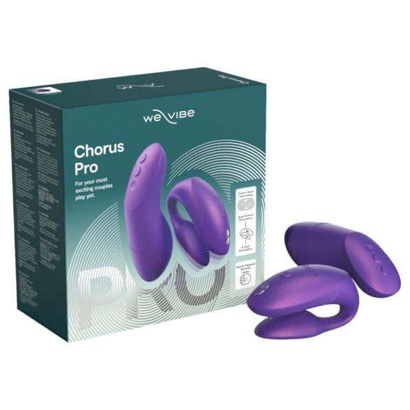 We-Vibe Chorus Pro - älykäs kaukosäädettävä parivibraattori (violetti)