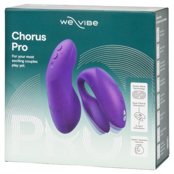 We-Vibe Chorus Pro - älykäs kaukosäädettävä parivibraattori (violetti)