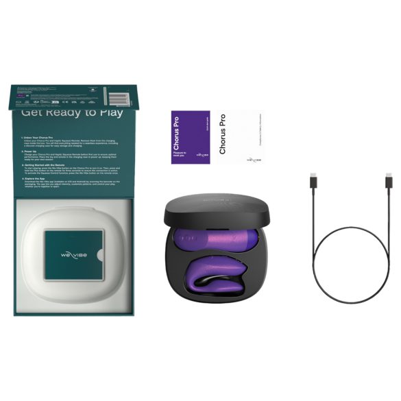 We-Vibe Chorus Pro - älykäs kaukosäädettävä parivibraattori (violetti)