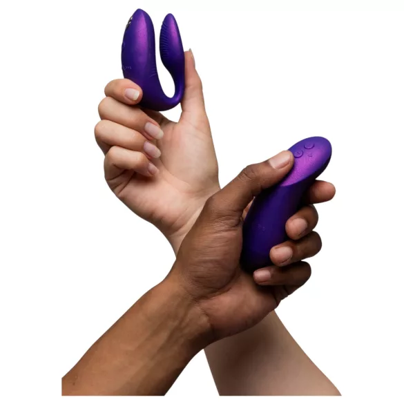 We-Vibe Chorus Pro - sovelluksella ja kaukosäätimellä ohjattava parivibraattori (violetti)