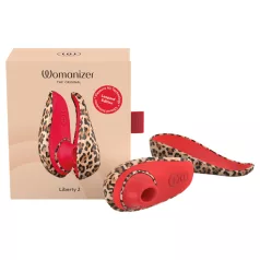 Womanizer Liberty 2 - ilmavirta-klitoriskiihotin (leopardi)