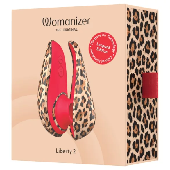 Womanizer Liberty 2 - ilmavirta-klitoriskiihotin (leopardi)