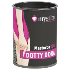   Mystim - Masturbaattori Dotty Dora - nystyräpinta - valkoinen