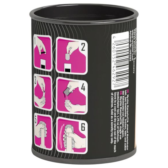 Mystim - masturbaattori - aaltokuvioitu - valkoinen