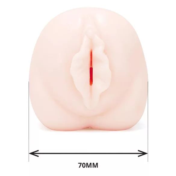 TAMASHII Continuous Orgasm - anime keinotekoisen vaginan masturbaattori (luonnonvärinen)