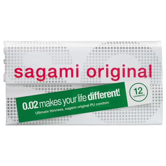 Sagami Original 0,02 - kondomi - 55mm - 12 kpl