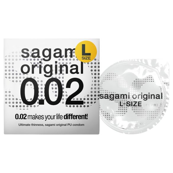 Sagami Original 0.02 L - kondomi - 58mm (1kpl)