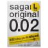 Sagami Original 0,02 L - kondomi - 58mm - 3 kpl