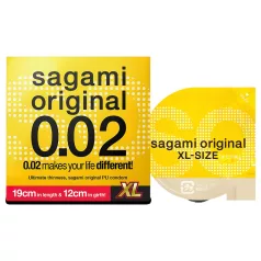 Sagami Original 0,02 XL - kondomi - 61mm - 1 kpl