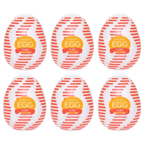 TENGA Egg Tube - muna-masturbaattorit (6 kpl)
