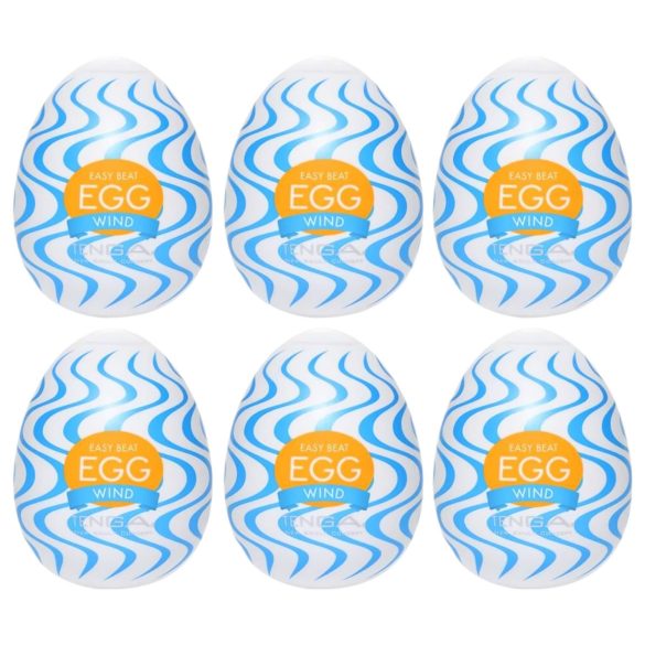 TENGA Egg Wind - 6 kpl nautintomunia
