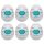 TENGA Egg Wavy II - aaltomainen nautinto (6kpl)